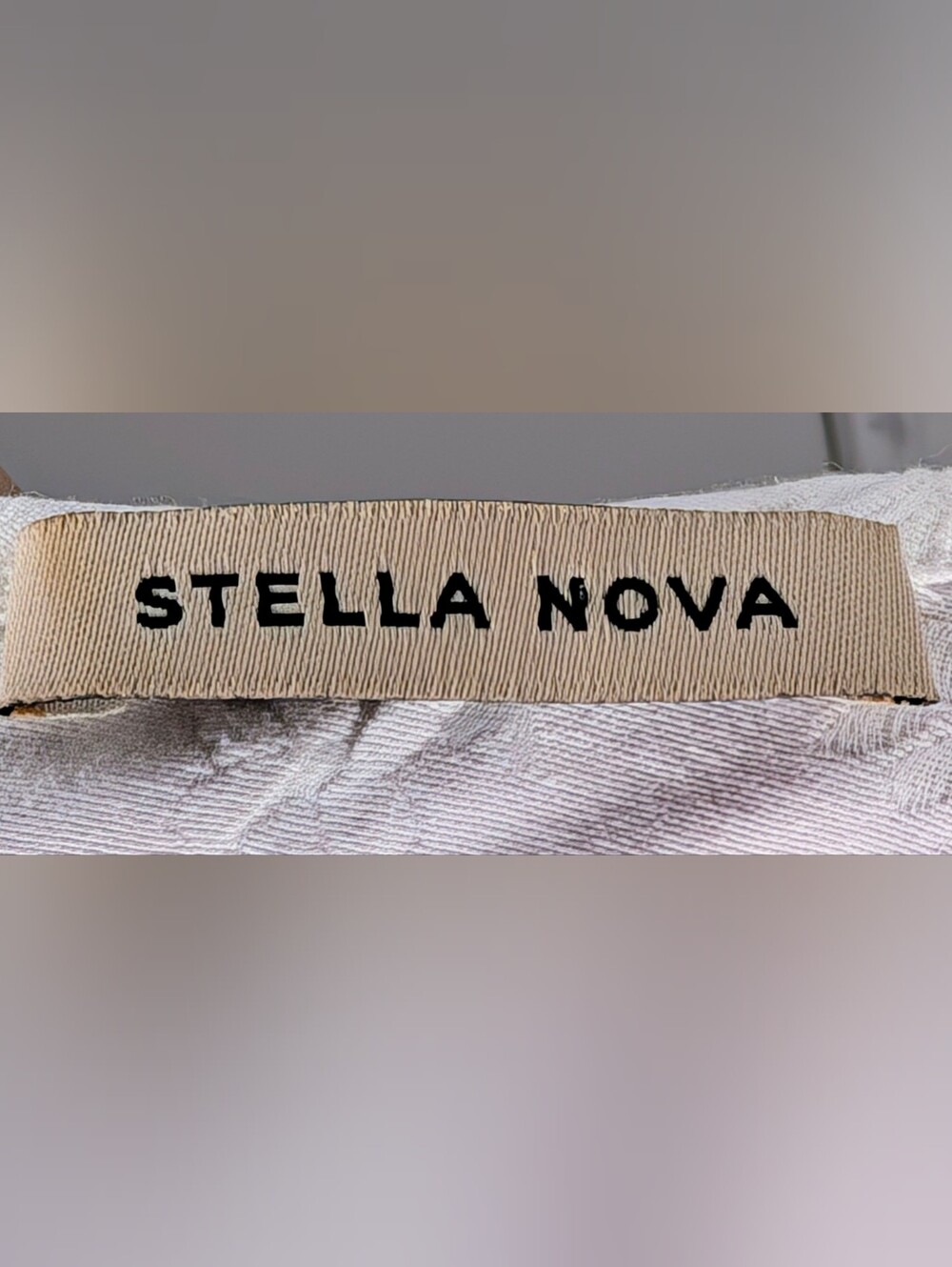 Anthropologie X Stella Nova White Puff-Sleeve Dress - Picture 3 of 4